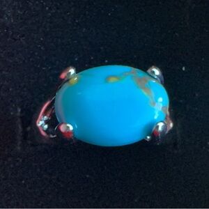 Turquoise Silver Ring